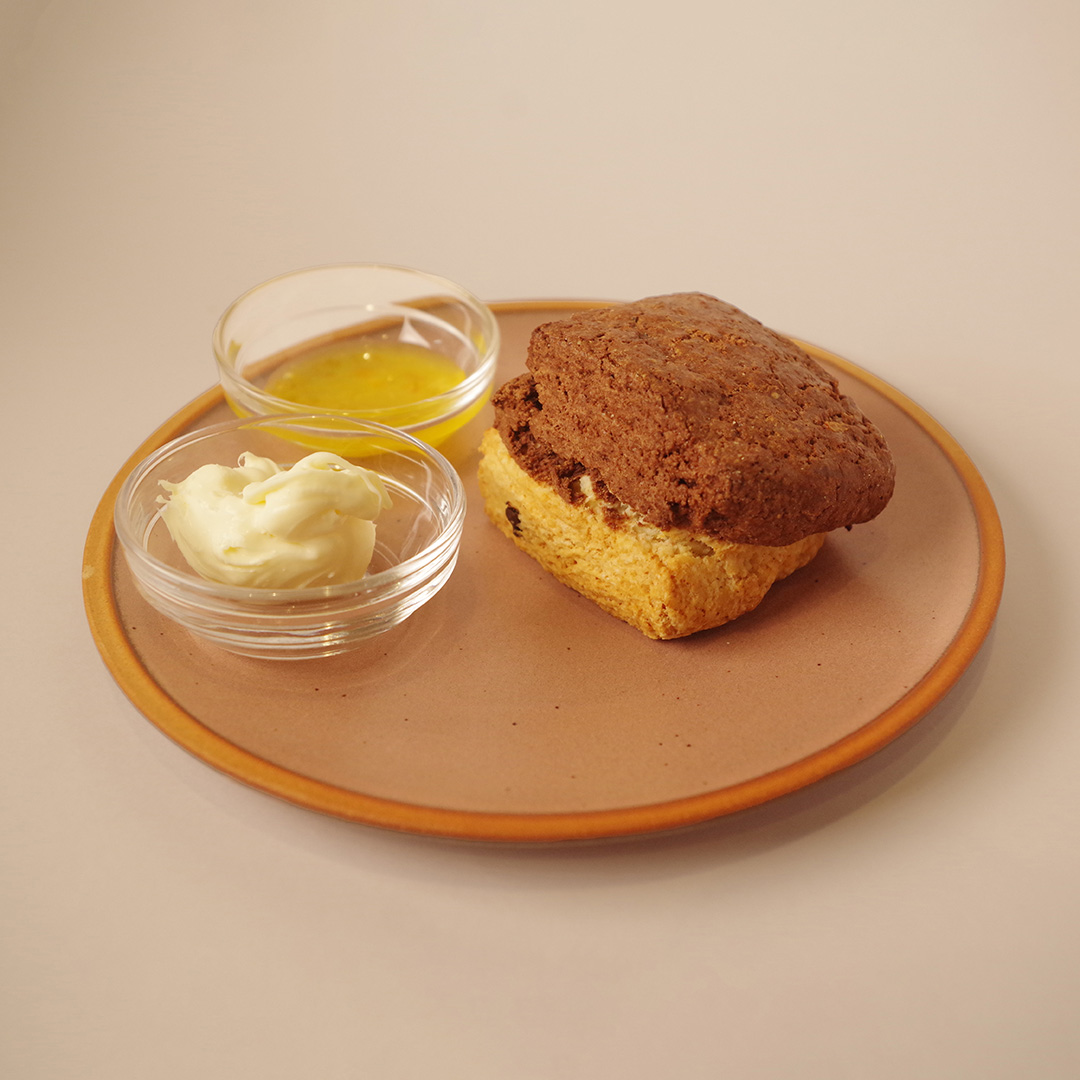 チョコチップ＆ココアスコーン