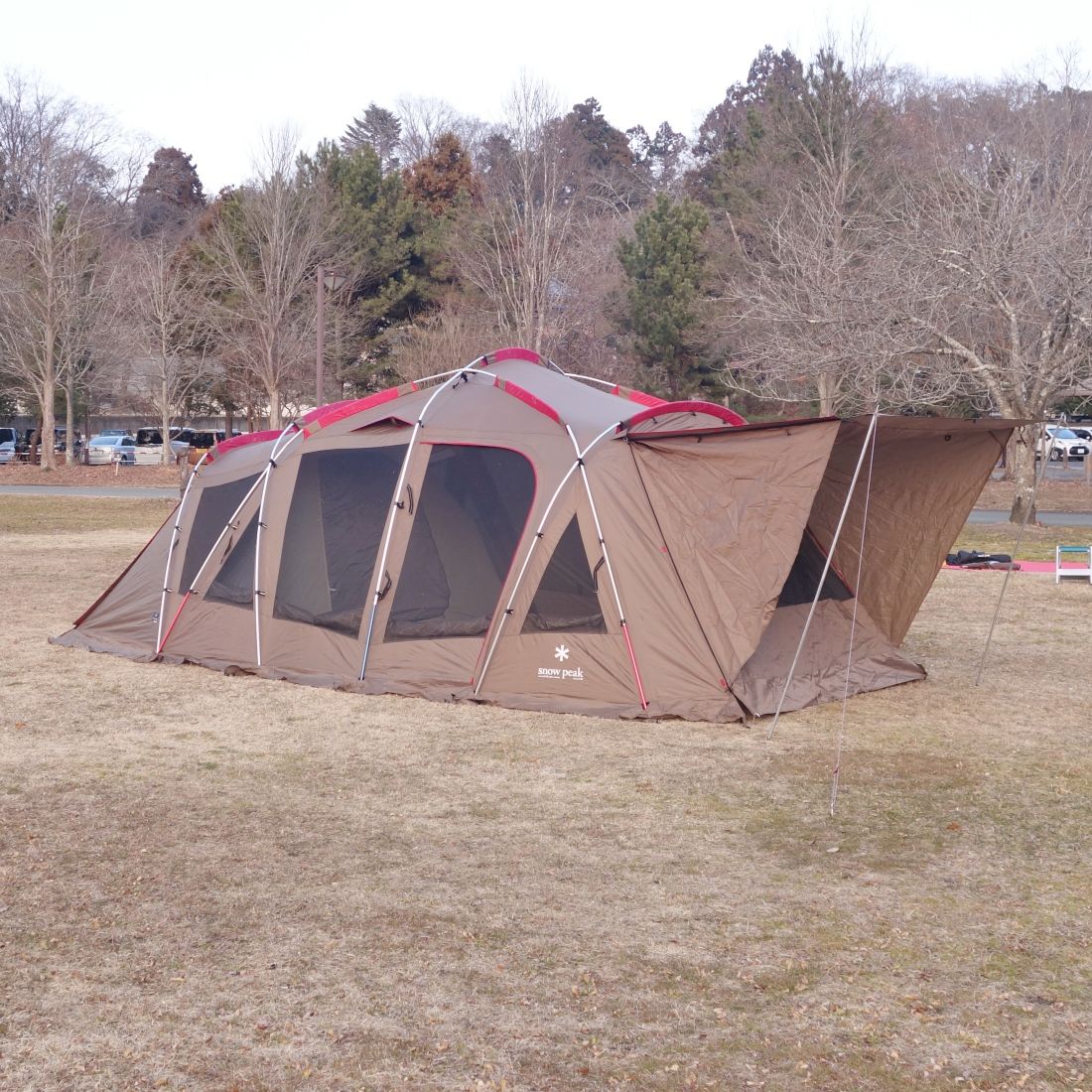 キャンプで使用したテント